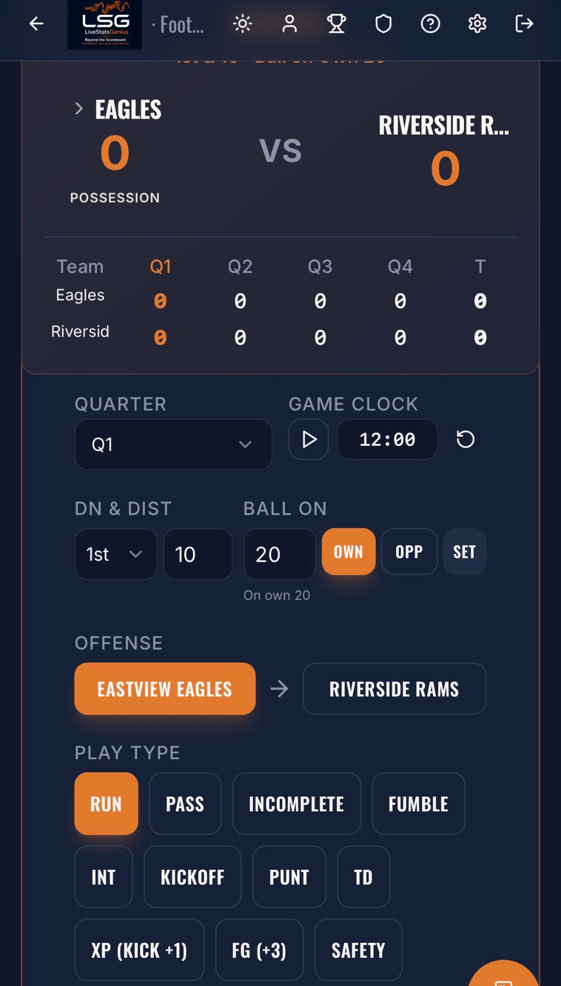 LiveStatsGenius — Beyond the Scoreboard